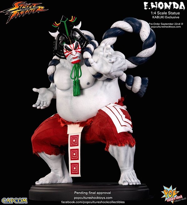Edmond Honda (Kabuki Exclusive), Street Fighter IV, Premium Collectibles Studio, Pre-Painted, 1/4