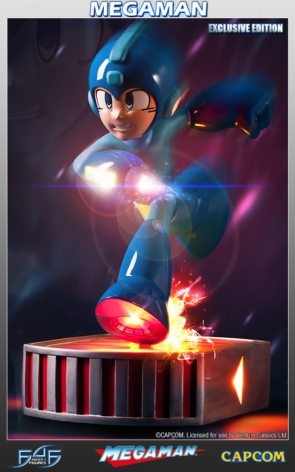 Rockman (Exclusive), Rockman, First 4 Figures, Pre-Painted