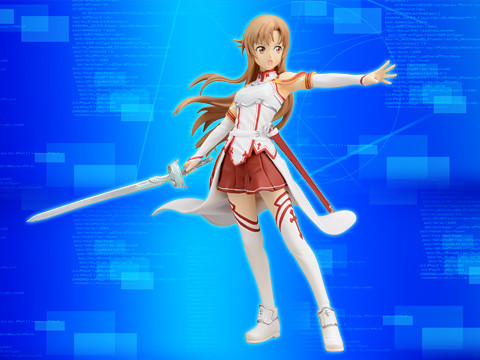 Asuna, Dengeki Bunko Fighting Climax, Sword Art Online, SEGA, Pre-Painted