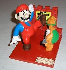 Hammer Bros., Mario (Mario Kicks One Of The Hammer Brothers), Super Mario Brothers, Hasbro, Pre-Painted
