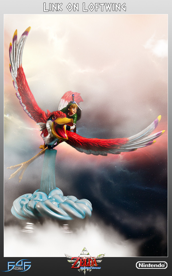 Kurenai-zoku No Loftbird, Link, Zelda No Densetsu: Skyward Sword, First 4 Figures, Pre-Painted