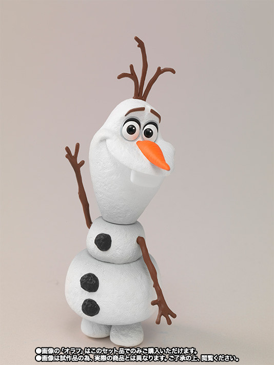 Olaf, Frozen, Bandai, Pre-Painted