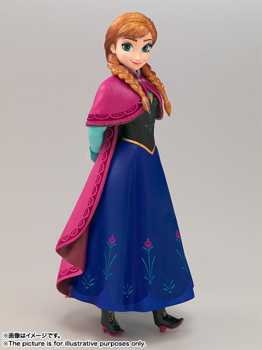 Anna, Frozen, Bandai, Pre-Painted