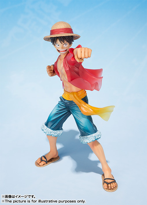 Monkey D. Luffy (-5th Anniversary Edition-, The New World), One Piece, Bandai, Pre-Painted, 4543112963192