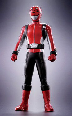 Red Buster (Metallic Red), Tokumei Sentai Go-Busters, Bandai, Pre-Painted