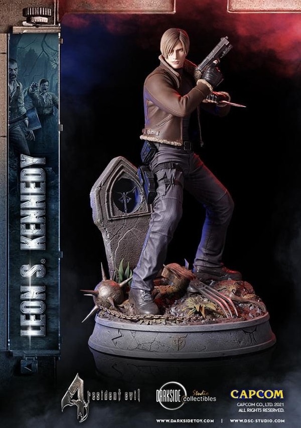 Leon S. Kennedy, Biohazard 4, DarkSide Collectibles, Pre-Painted, 1/4