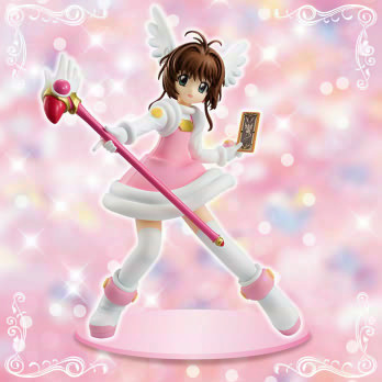 Kinomoto Sakura (Cheerful Pink, Episode #4 Battle Costume), Card Captor Sakura, FuRyu, Pre-Painted