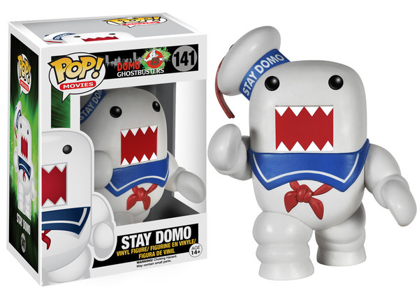 Domo-kun, Stay Puft Marshmallow Man (Stay Domo, Stay Puft Marshmallow Man), Domo-kun, Ghostbusters, Funko Toys, Pre-Painted, 0849803045883