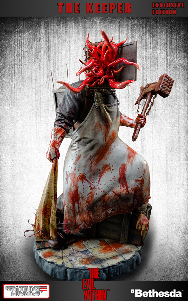 The Keeper (Exclusive), PsychoBreak, Gaming Heads, Pre-Painted