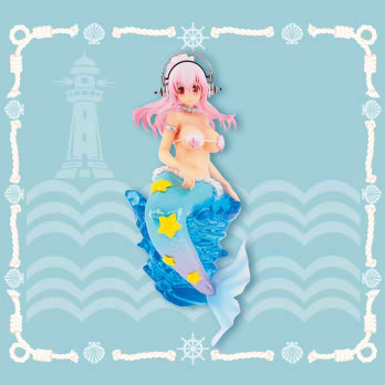 Sonico (Mermaid Princess), SoniComi (Super Sonico), FuRyu, Pre-Painted