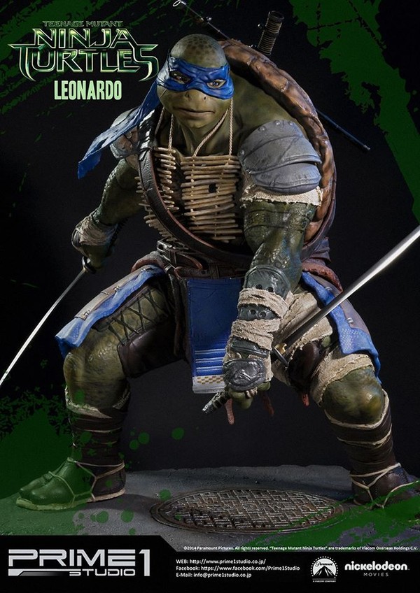Leonardo, Teenage Mutant Ninja Turtles (2014), Prime 1 Studio, Pre-Painted, 1/4, 4562471903267
