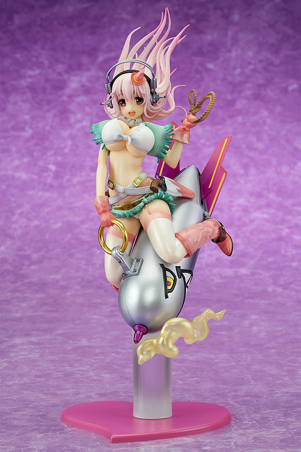 Sonico (Love Bomber!), SoniComi (Super Sonico), Ques Q, Pre-Painted, 1/7, 4560393842022