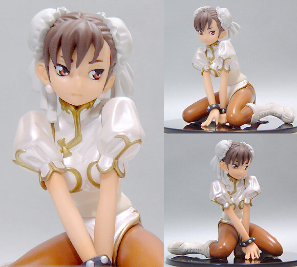 Chun-Li (Pearl White), Street Fighter II, Organic, Pre-Painted, 1/7