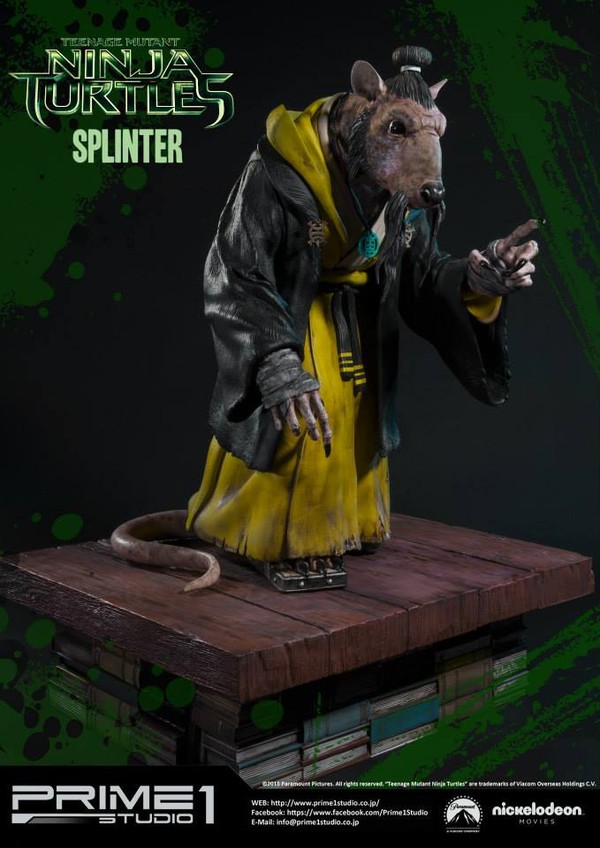 Splinter, Teenage Mutant Ninja Turtles (2014), Prime 1 Studio, Pre-Painted, 1/4, 4562471903359