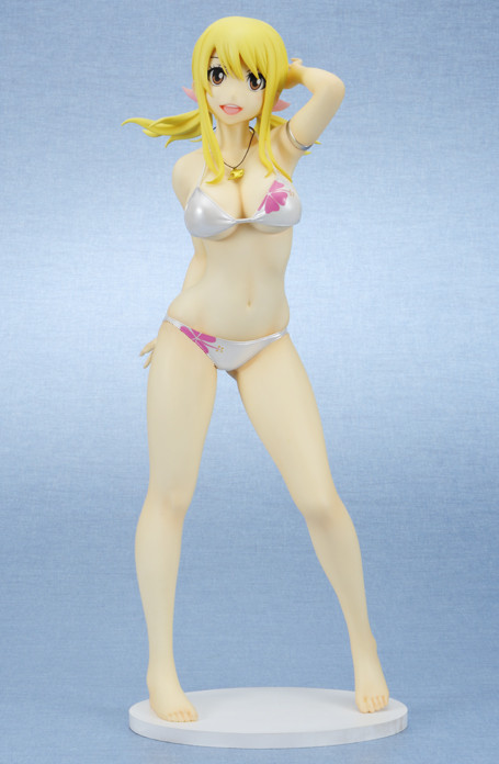 Lucy Heartfilia (Floral Swimsuit), Fairy Tail, X-Plus, Pre-Painted, 4532149500166