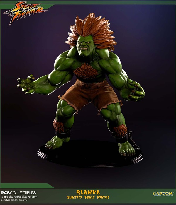 Blanka, Street Fighter IV, Premium Collectibles Studio, Pre-Painted, 1/4