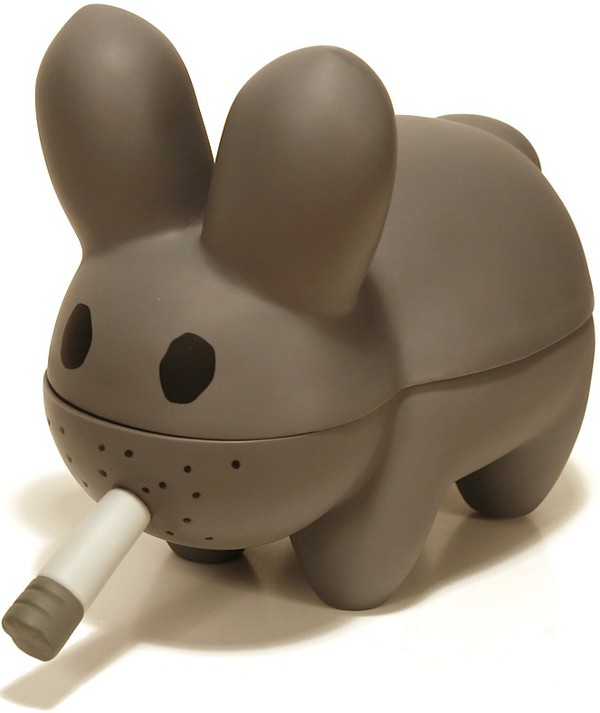 Bone Bunny (Grey), Original, Medicom Toy, Pre-Painted
