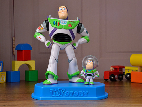 Buzz Lightyear, Mini Buzz (20th Anniversary, Premium Buddy Figure), Toy Story, SEGA, Pre-Painted