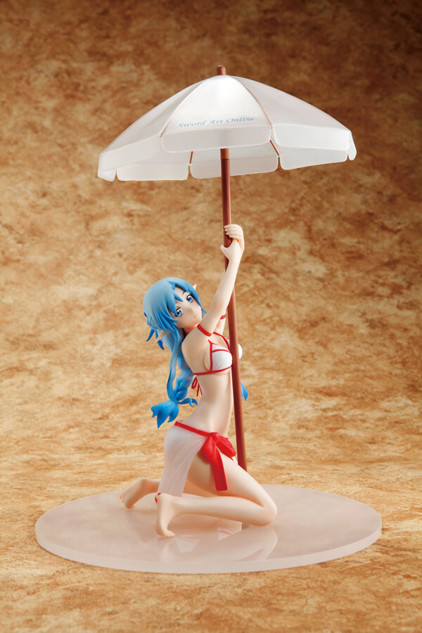 Asuna (Sexy Bikini de Parasol, Undine), Sword Art Online II, Genco, Hakoiri Musume, Pre-Painted, 1/7, 4560351950165