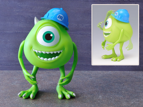 Michael Wazowski, Monsters Inc., SEGA, Pre-Painted