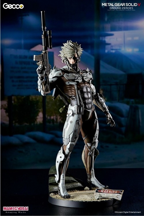 Raiden (White Armor), Metal Gear Solid V: Ground Zeroes, Gecco, Mamegyorai, Pre-Painted, 1/6, 4589962517741