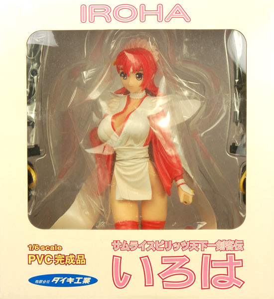 Iroha (Red), Samurai Spirits Tenkaichi Kenkakuden, Daiki Kougyou, Pre-Painted, 1/6