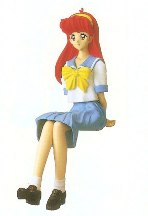 Fujisaki Shiori (1/4 Figure Collection Vol.1), Tokimeki Memorial, Konami, Pre-Painted, 1/4