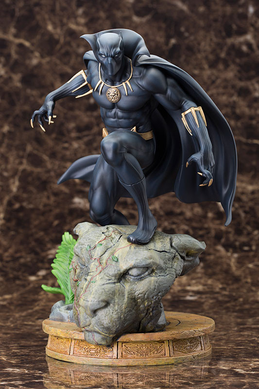 Black Panther, Fantastic Four, Kotobukiya, Pre-Painted, 1/6