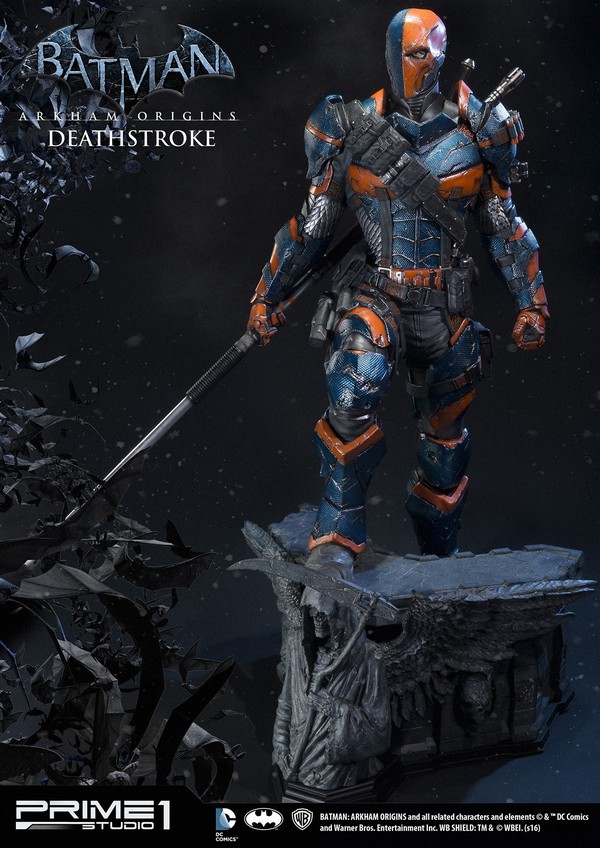 Deathstroke, Batman: Arkham Origins, Prime 1 Studio, Pre-Painted, 1/3