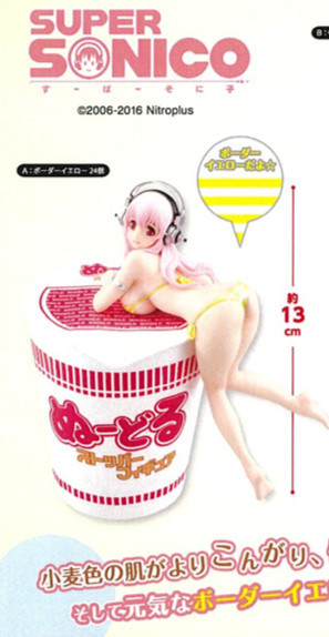 Sonico (Border Yellow), SoniComi (Super Sonico), FuRyu, Pre-Painted