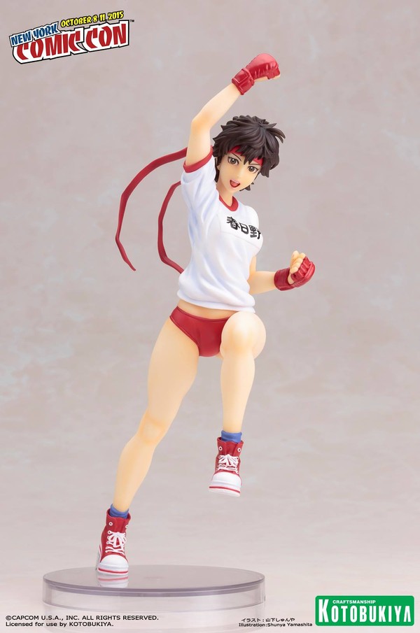 Kasugano Sakura (PE Uniform), Street Fighter, Kotobukiya, Pre-Painted, 1/7