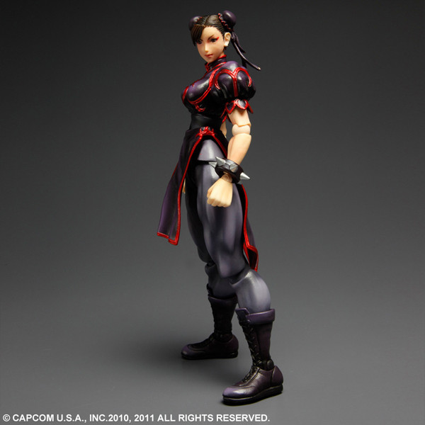 Chun-Li (Black), Super Street Fighter IV, Square Enix, Action/Dolls