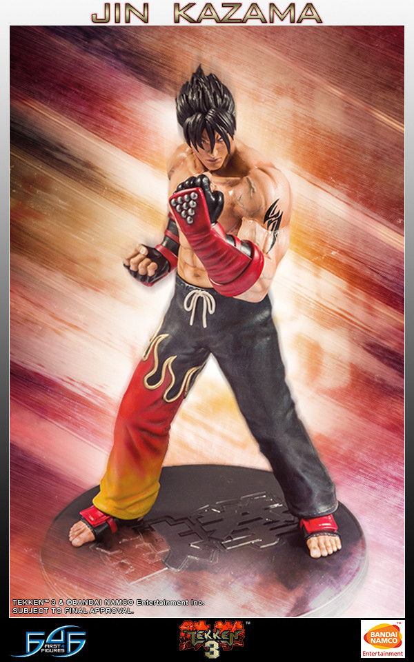 Kazama Jin (Regular Edition), Tekken 3, First 4 Figures, Pre-Painted, 1/4