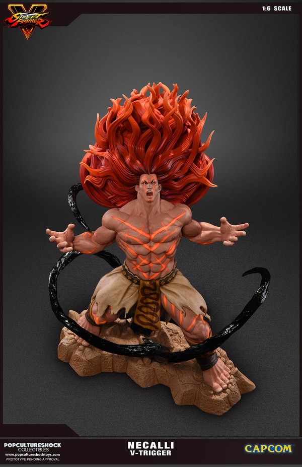 Necalli, Street Fighter V, Premium Collectibles Studio, Pre-Painted, 1/6