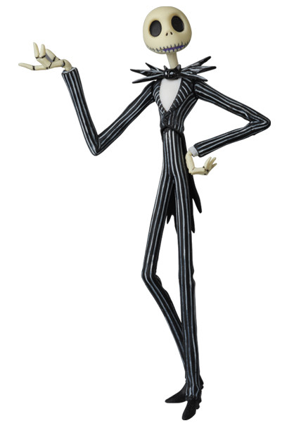 Jack Skellington, The Nightmare Before Christmas, Medicom Toy, Pre-Painted, 4530956152745