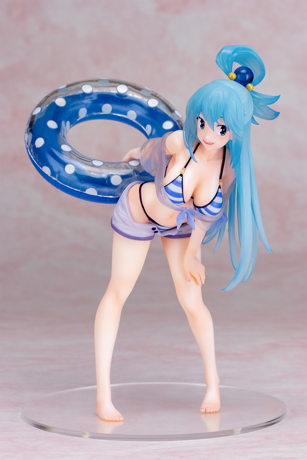 Aqua (Clear Hair Color, Swimsuit), Eiga Kono Subarashii Sekai Ni Shukufuku O! Kurenai Densetsu, B'full, Pre-Painted, 1/7