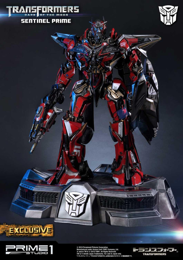 Sentinel Prime, Transformers: Dark Of The Moon, Prime 1 Studio, Pre-Painted, 4582535940533