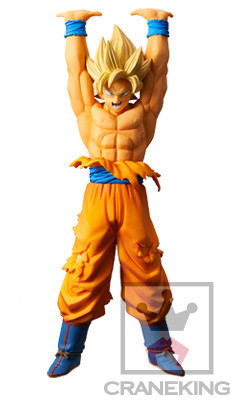 Son Goku SSJ, Dragon Ball Super, Banpresto, Pre-Painted