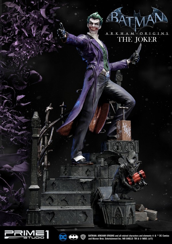 Joker, Batman: Arkham Origins, Prime 1 Studio, Pre-Painted, 1/3, 4562471904882