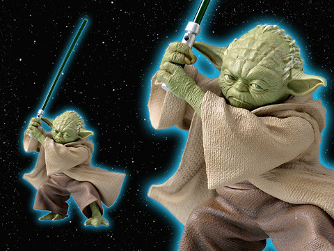 Yoda, Star Wars, SEGA, Pre-Painted, 1/10