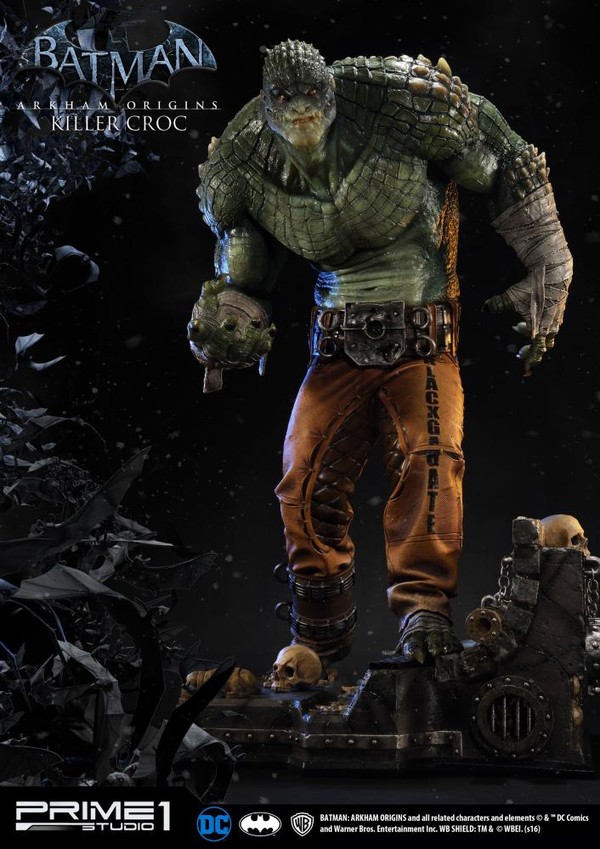 Killer Croc, Batman: Arkham Origins, Prime 1 Studio, Pre-Painted, 1/3, 4562471904189