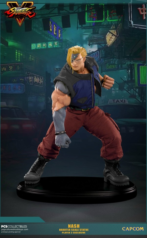 Charlie Nash (PCS Exclusive, Player 2), Street Fighter V, Premium Collectibles Studio, Pre-Painted, 1/4