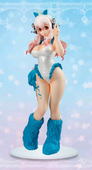 Sonico (Unicorn, White Pearl), SoniComi (Super Sonico), FuRyu, Pre-Painted