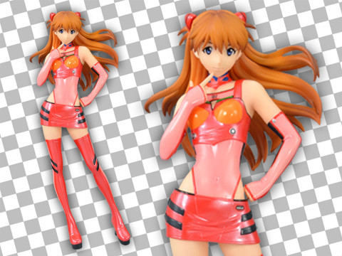 Souryuu Asuka Langley (Racing), Shin Seiki Evangelion, SEGA, Pre-Painted