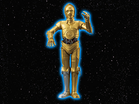 C-3PO, Star Wars, SEGA, Pre-Painted, 1/10