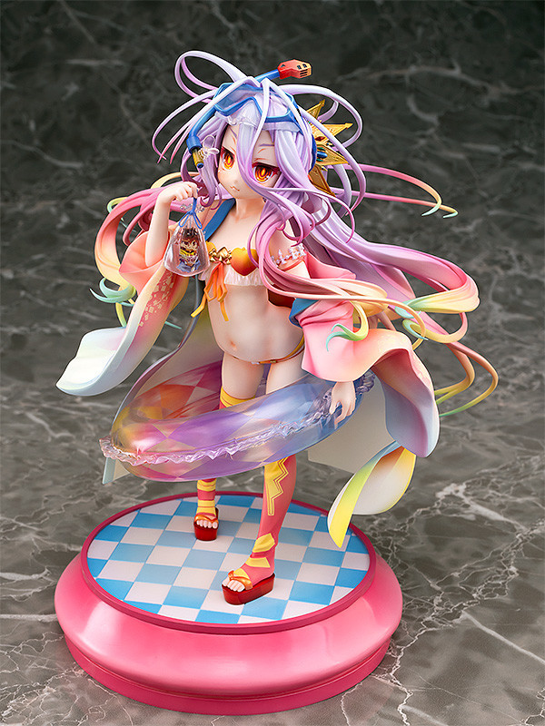 Shiro, Sora (Summer Season), No Game No Life, Phat Company, Pre-Painted, 1/7, 4589496588798