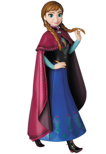 Anna, Frozen, Medicom Toy, Pre-Painted, 4530956212524