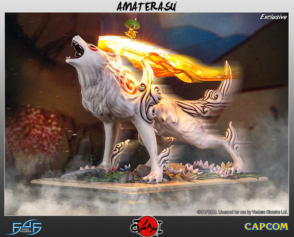 Amaterasu, Issun (Exclusive), Ookami, First 4 Figures, Pre-Painted, 1/4