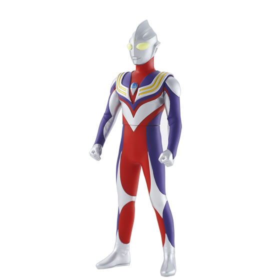 Ultraman Tiga (Multi Type), Ultraman Tiga, Bandai, Pre-Painted, 4549660034469