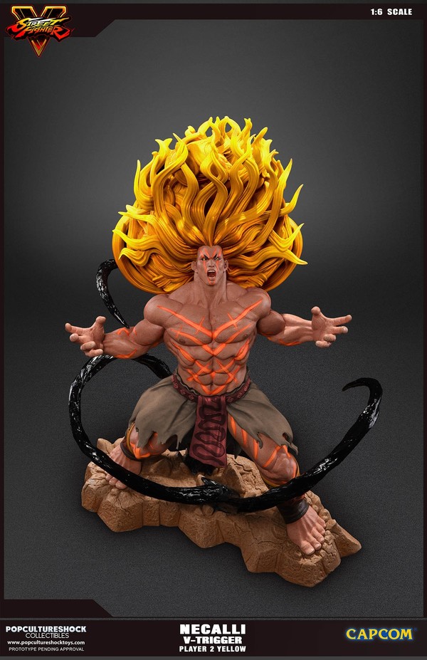 Necalli (PCS Exclusive, Player 2), Street Fighter V, Premium Collectibles Studio, Pre-Painted, 1/6